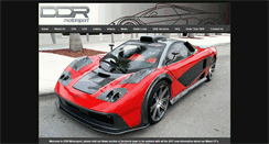 Desktop Screenshot of ddrmotorsport.com